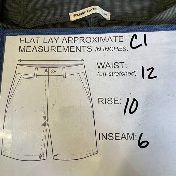 Marine Layer Studio Bike Short Womens Size M Gray High Rise Active Shorts NEW - Picture 9 of 12